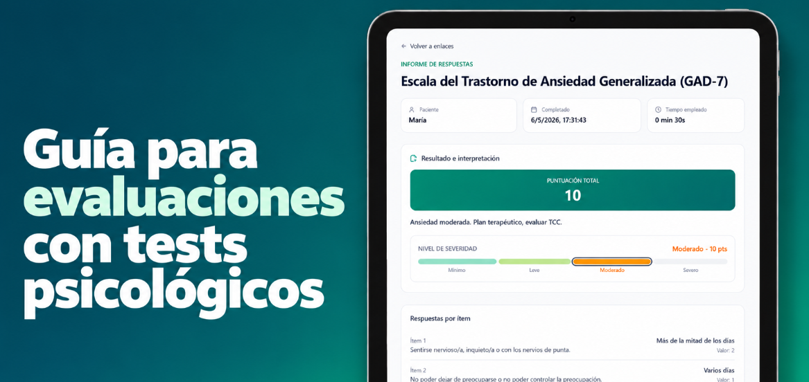 Pack de evaluación psicológica (Psicotest)